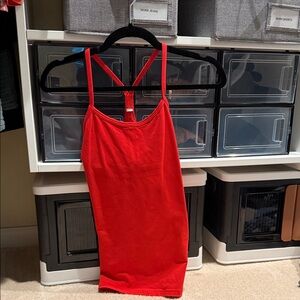 lululemon athletica Red Tank Top